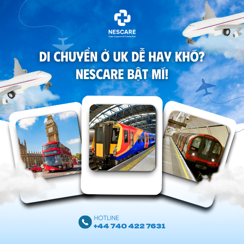 Di chuyển ở UK dễ hay khó? Hướng dẫn chi tiết cho người mới sang